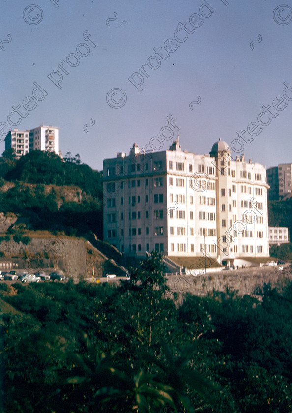 PMR.HK-21 
 Hong Kong 1958: an hotel near the summit of Mount Victoria. 
 Keywords: British colonies, nostalgia, historic, island, tropics, Far East